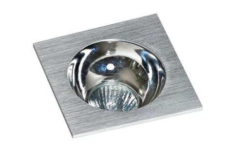 Hugo 1 podhledové svítidlo 1x GU10 50W bez zdroje 11,5cm hranaté IP20, hliníkové  6