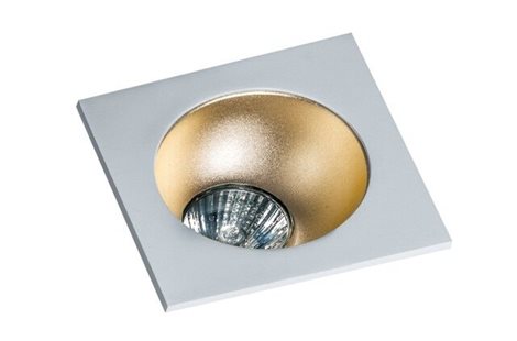 Hugo 1 podhledové svítidlo 1x GU10 50W bez zdroje 11,5cm hranaté IP20, bílé 6