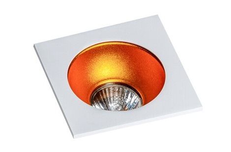 Hugo 1 podhledové svítidlo 1x GU10 50W bez zdroje 11,5cm hranaté IP20, bílé 5