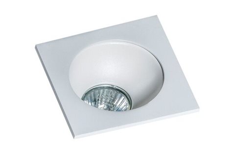 Hugo 1 podhledové svítidlo 1x GU10 50W bez zdroje 11,5cm hranaté IP20, bílé 4