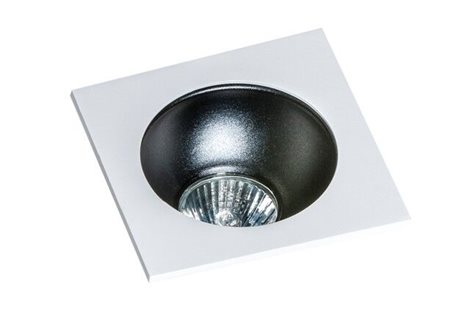 Hugo 1 podhledové svítidlo 1x GU10 50W bez zdroje 11,5cm hranaté IP20, bílé 3