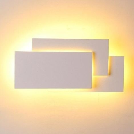 Clover square nástěnné svítidlo LED 12W 840lm 3000K 26cm IP20, bílé 4