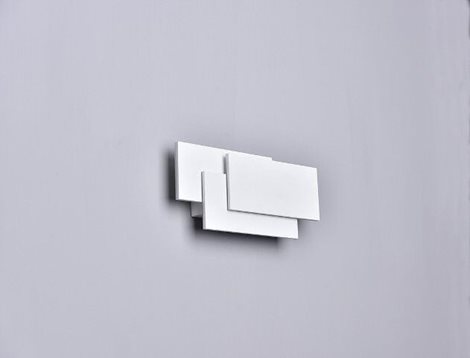 Clover square nástěnné svítidlo LED 12W 840lm 3000K 26cm IP20, bílé 3