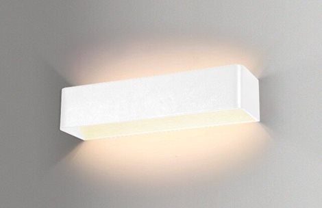Felix L nástěnné svítidlo LED 12W 1010lm 3000K 37cm hranaté IP20, bílé 2