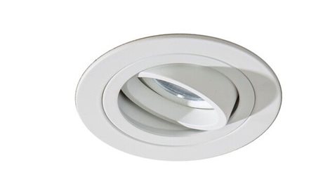 Caro R podhledové svítidlo 1x GU10 50W bez zdroje 9,5cm kulaté IP20, bílé 3