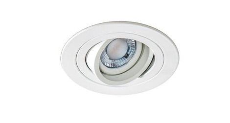 Caro R podhledové svítidlo 1x GU10 50W bez zdroje 9,5cm kulaté IP20, bílé 6