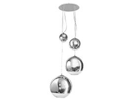 Silver ball 4 závěsné svítidlo 4x E27 60W bez zdroje 66cm kulaté IP20, chromové