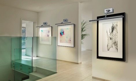 Davinci nástěnné svítidlo 8W 530lm 3000K 48cm IP20, chromové 4