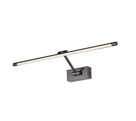 Davinci nástěnné svítidlo 12W 835lm 3000K 70cm IP20, černý chrom