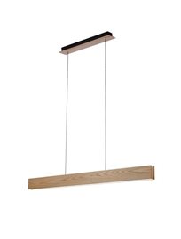 Laria Wood závěsné svítidlo LED 40W + 10W 3000lm 3000K 120cm IP20, dřevěný dekor