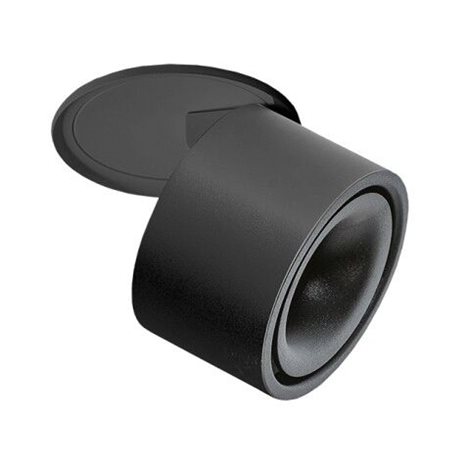 Costa Spot vestavné svítidlo LED 12W 870lm 3000K 10cm kulaté IP20, černé 1