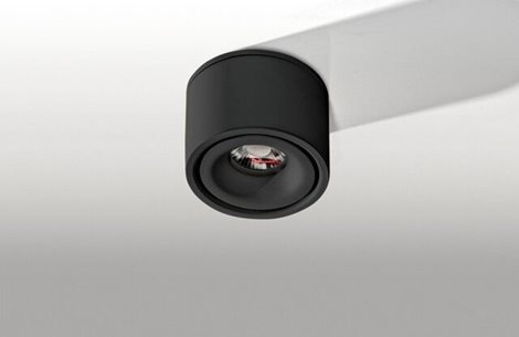 Costa Spot vestavné svítidlo LED 12W 870lm 3000K 10cm kulaté IP20, černé 2