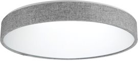 Collodi 48 přisazené svítidlo LED 50W 3390lm 3000-6500K 48cm kulaté IP20, šedé + ovladač