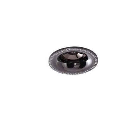 Adamo Midst Diamond podhledové svítidlo 1x GU10 50W bez zdroje 9cm kulaté IP20, černý chrom 1