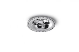 Adamo Midst Diamond podhledové svítidlo 1x GU10 50W bez zdroje 9cm kulaté IP20, lesklý chrom