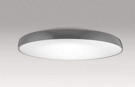 Cortona stropní svítidlo LED 50W 2550lm 3000K 58cm kulaté IP20, šedé 2