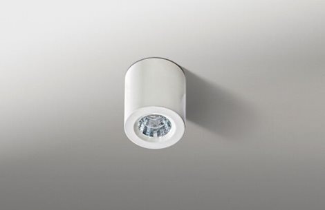Nano přisazené bodové svítidlo LED 6W 405lm 3000K 5,5cm kulaté IP20, bílé 2