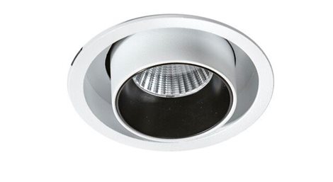 Luna zápustné svítidlo LED 15W 1150lm 3000K stmívatelné IP20, bílá/černá 10