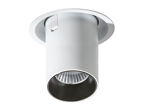 Luna zápustné svítidlo LED 15W 1150lm 3000K stmívatelné IP20, bílá/černá 3