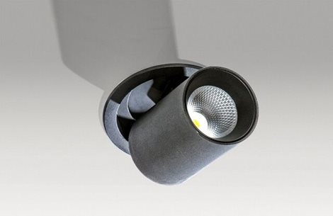 Luna zápustné svítidlo LED 15W 1150lm 3000K stmívatelné IP20, černé 2
