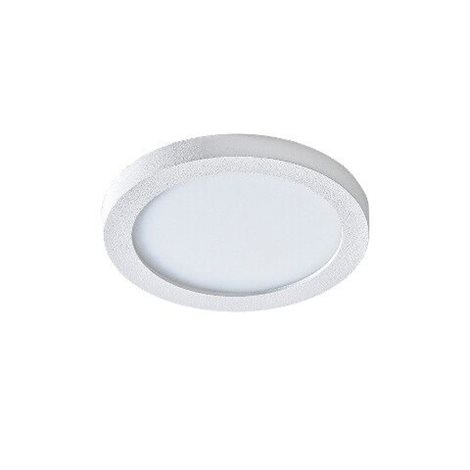Slim vestavné koupelnové svítidlo LED 6W 500lm 3000K 9cm kulaté IP44, bílé 1