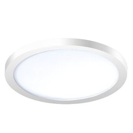 Slim vestavné koupelnové svítidlo LED 12W 1000lm 4000K 15cm kulaté IP44, bílé
