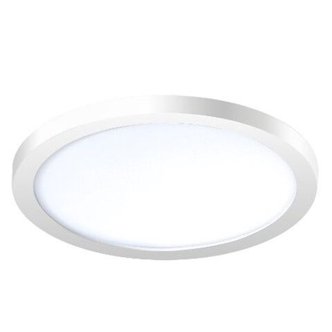 Slim vestavné koupelnové svítidlo LED 12W 1000lm 4000K 15cm kulaté IP44, bílé 1