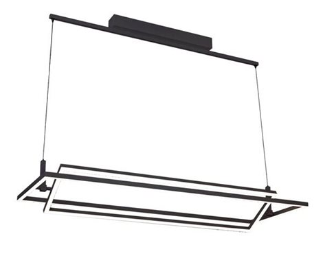 Viena závěsné svítidlo LED 70W 4200lm 3000K stmívatelné 102cm IP20, černé 1