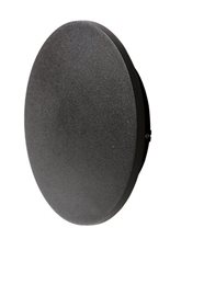 Ancona L venkovní nástěnné svítidlo LED 24W 1680lm 3000K 24cm kulaté IP54, černé