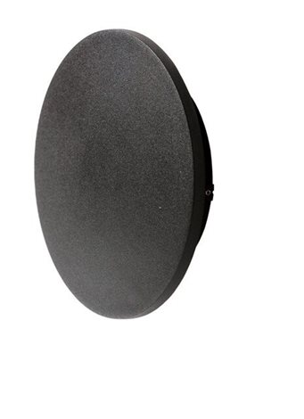 Ancona L venkovní nástěnné svítidlo LED 24W 1680lm 3000K 24cm kulaté IP54, černé 1