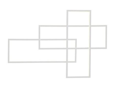 Quadratus nástěnné svítidlo LED 80W 4080lm 3000K stmívatelné 101cm IP20, bílé 1