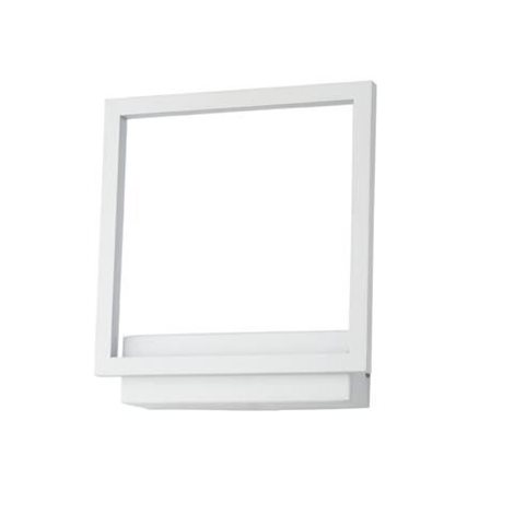 Opera nástěnné svítidlo LED 18W 1020lm 3000K 25,5cm hranaté IP20, bílé 1