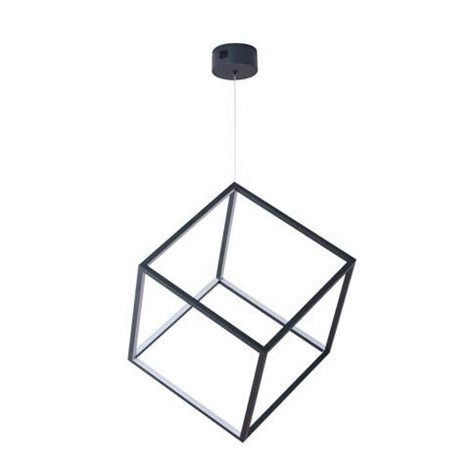 Strange 44 závěsné svítidlo LED 80W 5280lm 3000K stmívatelné 44cm IP20, černé 1