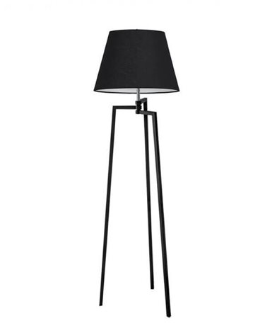 Tristan tělo stojací lampy 1x E27 60W bez zdroje 140cm IP20, černé 2