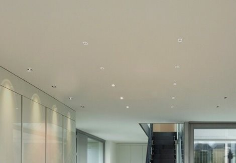 Fill podhledové svítidlo LED 5W 425lm 3000K 4,5cm hranaté IP20, černé 2