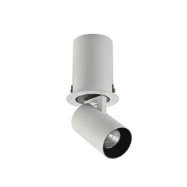 Luna stropní zápustné bodové svítidlo LED 7W 505lm 3000K IP20, černá/bílá
