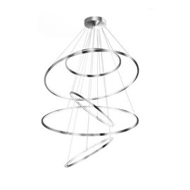 Wheel XXL závěsné svítidlo LED 190W 11400lm 3000K IP20, lesklý chrom