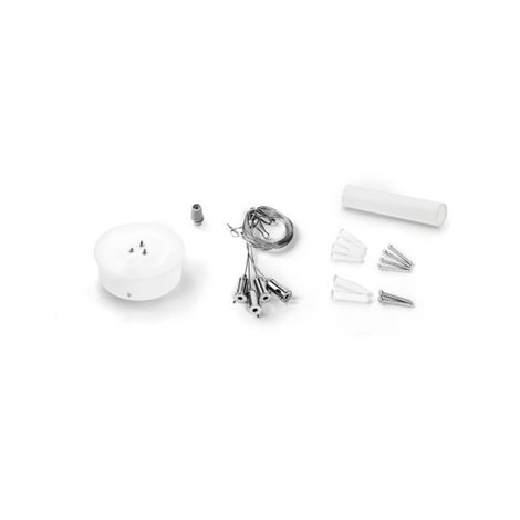 Monza Set pro zavěšení stropních svítidel Monza R o průměrech 30cm, 40cm, 60cm, bílá 4