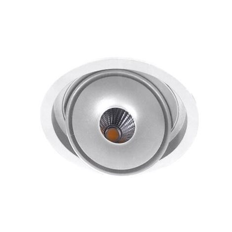 Boston 1 záspustné svítidlo LED 10W 685lm 3200K stmívatelné 12,9cm kulaté IP20, bílé 4