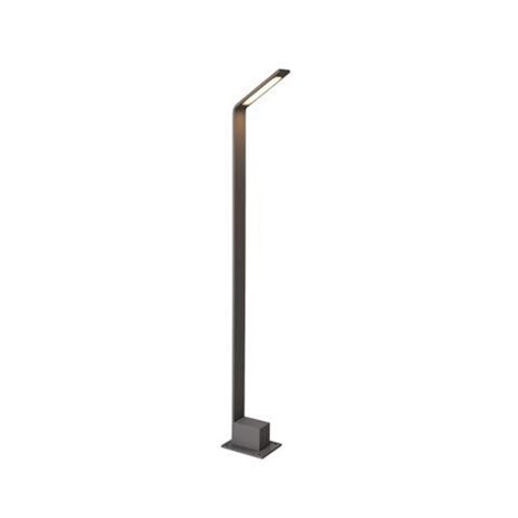 Agape venkovní sloupkové svítidlo LED 6W 520lm 3000K 80cm IP54, tmavě šedé 1