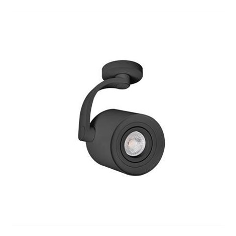Bross Arm stropní bodové svítidlo 1x GU10 35W bez zdroje IP20, černé 1