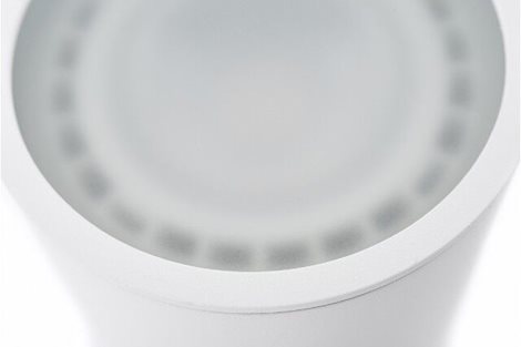 Alix venkovní přisazené bodové svítidlo 1x GU10 50W bez zdroje 12cm kulaté IP54, bílé 2