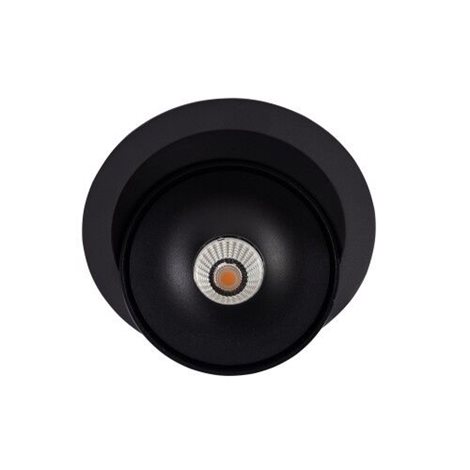 TORONTO podhledové svítidlo LED 10W 680lm 3200K 17cm kulaté IP20, černé 2