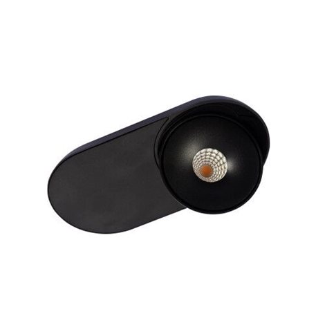 TORONTO 1 podhledové svítidlo LED 10W 680lm 3000K 20,5cm oválné IP20, černé 3