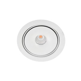 TORONTO podhledové svítidlo LED 10W 680lm 3200K 17cm kulaté IP20, bílé