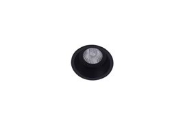 ITAKA vestavné svítidlo 1x GU10 50W bez zdroje 8,4cm kulaté IP20, černé