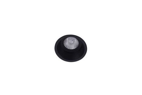 ITAKA vestavné svítidlo 1x GU10 50W bez zdroje 8,4cm kulaté IP20, černé 1