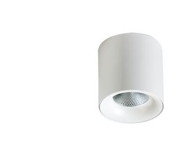 MANE přisazené bodové svítidlo LED 19W 1664lm 3000K 10cm kulaté IP20, bílé