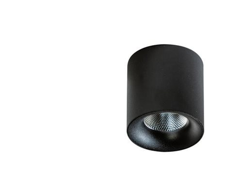 MANE přisazené bodové svítidlo LED 29W 2484lm 3000K 11,5cm kulaté IP20, černé 4
