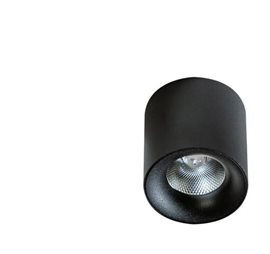 MANE přisazené bodové svítidlo LED 29W 2484lm 3000K 11,5cm kulaté IP20, černé